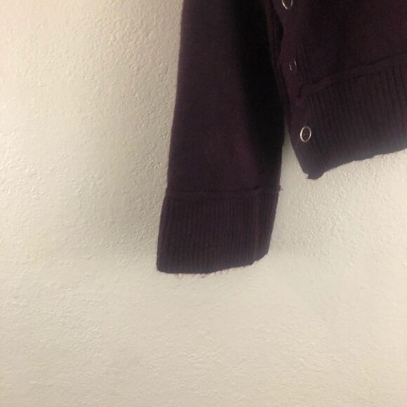 Topshop side button knit sweater size 2 - Picture 3 of 6